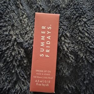 Summer Fridays Dream Lip Oil - Soft Mauve Rose Box